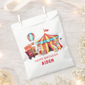 Karneval Circus Big Top Geburtstag Geschenktütchen (Ausgeschnitten)