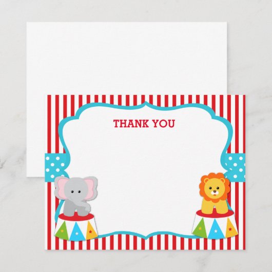 Karneval Circus Danke, dass ihr Karten seht (Vorne/Hinten)