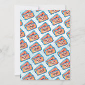 Karneval Circus Festival 5. Geburtstag Einladung (Rückseite)