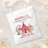 Karneval Circus Festival Show Vielen Dank zum Gebu Geschenktütchen (Ausgeschnitten)