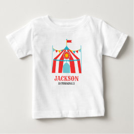 Karneval Circus Geburtstag Baby T-shirt