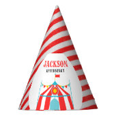 Karneval Circus Geburtstag Partyhütchen (Vorderseite)