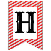 Karneval Circus Geburtstag Wimpelkette (Zweite Fahne)