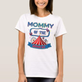 Karneval Circus Party Feier Mommy Matching T-Shirt (Vorderseite)