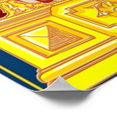 Karneval Circus Poster (Ecke)