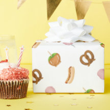 Karneval Circus Staat Messe Snacks Wrapping Paper