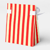 Karneval Circus Stripe Babydusche Geschenkschachtel (Rückseite)