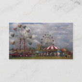 Karneval - Circus Visitenkarte (Rückseite)
