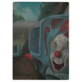 Karneval Clown Klemmbrett (Rückseite)