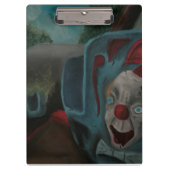 Karneval Clown Klemmbrett (Vorderseite)