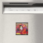 Karneval Clown Magnet (In Situ (Geschirrspüler))