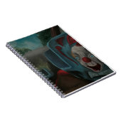 Karneval Clown Notizblock (Rechte Seite)