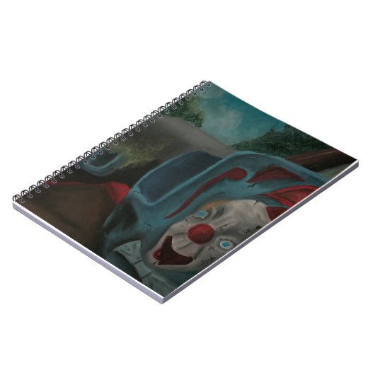 Karneval Clown Notizblock (Linke Seite)