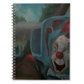 Karneval Clown Notizblock (Vorderseite)