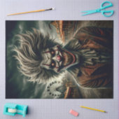 Karneval Clown Spuk Midway Horror Halloween Seidenpapier (Basteln)