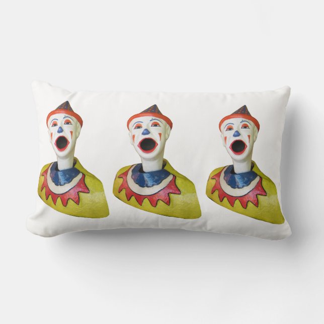 Karneval-Clowns Lendenkissen (Vorderseite)