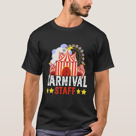 Karneval-Crew des Circus Staff für Männer T-Shirt (Vorderseite)