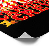 Karneval Crew Matching Circus Stab Zelt Party Cir Poster (Ecke)