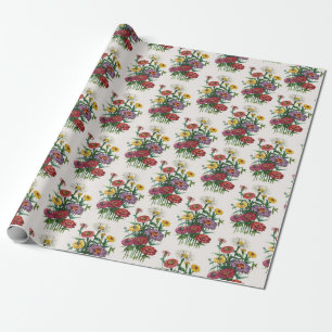 Karneval der Blumen Geschenkpapier