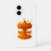 Karneval der Schatten iPhone 16 Hülle (Rückseite)