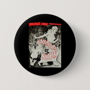 Karneval der Soule Halloween Monster Poster Horror Button