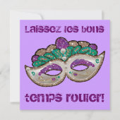 Karneval-Einladung Einladung (Vorderseite)