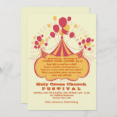 Karneval-Einladung Einladung (Vorne/Hinten)