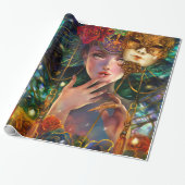 Karneval-extravagante Surreal Geschenkpapier (Ungerollt)