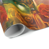 Karneval-extravagante Surreal Geschenkpapier (Rolleneckpunkt)