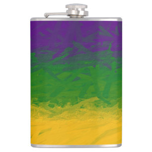 Karneval-Farbe Flachmann