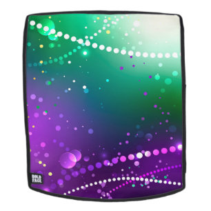 Karneval Festlicher Lila Hintergrund Rucksack