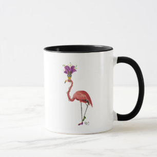 Karneval-Flamingo voll Tasse
