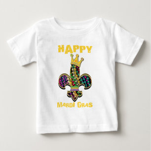 Karneval Fleur feiert Baby T-shirt