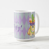 Karneval Frenchie Kaffeetasse (VorderseiteRechts)
