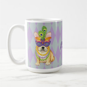Karneval Frenchie Kaffeetasse