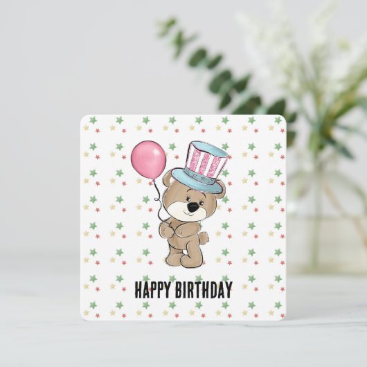 Karneval Geburtstag (Stehend Vorderseite)