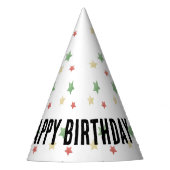 Karneval Geburtstag Partyhütchen (Vorderseite)