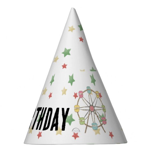 Karneval Geburtstag Partyhütchen (Rechts)
