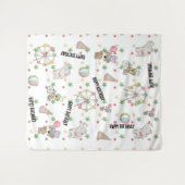 Karneval Geburtstag Wandteppich (Vorderseite (Horizontal))