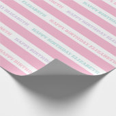 Karneval Geburtstagsfeier Geschenkpapier (Ecke)