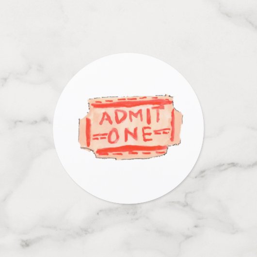 Karneval Geburtstagsparty Konfetti (Klein Vorderseite)