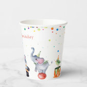 Karneval-Geburtstagsparty Pappbecher (Links)