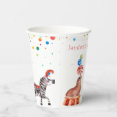 Karneval-Geburtstagsparty Pappbecher (Rechts)