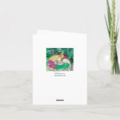 Karneval-Geist-Gruß Karte (Rückseite)