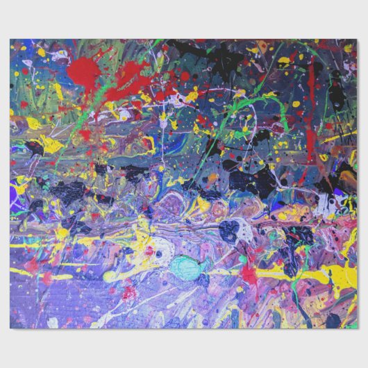 Karneval Geschenkpapier (Flach)