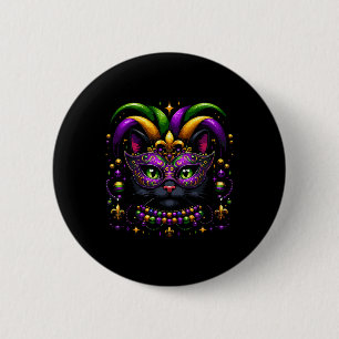 Karneval Girl Kostüm Top Ten Mardi Gras Button
