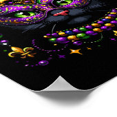 Karneval Girl Kostüm Top Ten Mardi Gras Poster (Ecke)