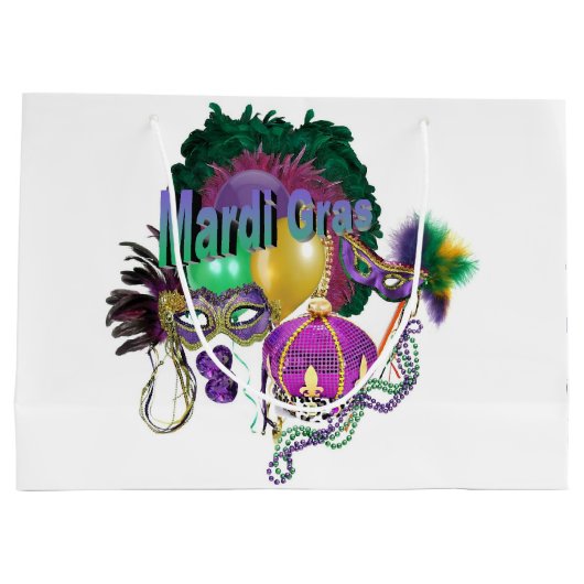 Karneval Große Geschenktüte (Rückseite)