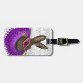 Karneval-Hasen 2 Gepäckanhänger (Vorderseite horizontal)