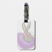 Karneval-Hasen 2 Gepäckanhänger (Rückseite vertikal)